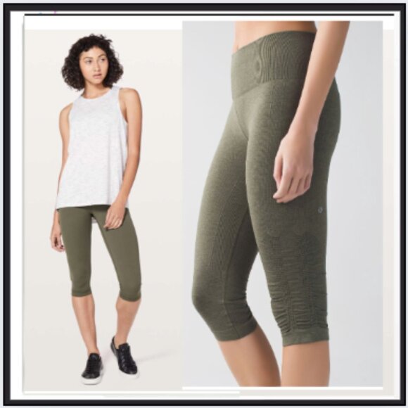 Lululemon In The Flow Crop II (First Release) - Picture 1 of 4
